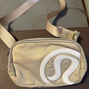 Lululemon Tan Crossbody Bag